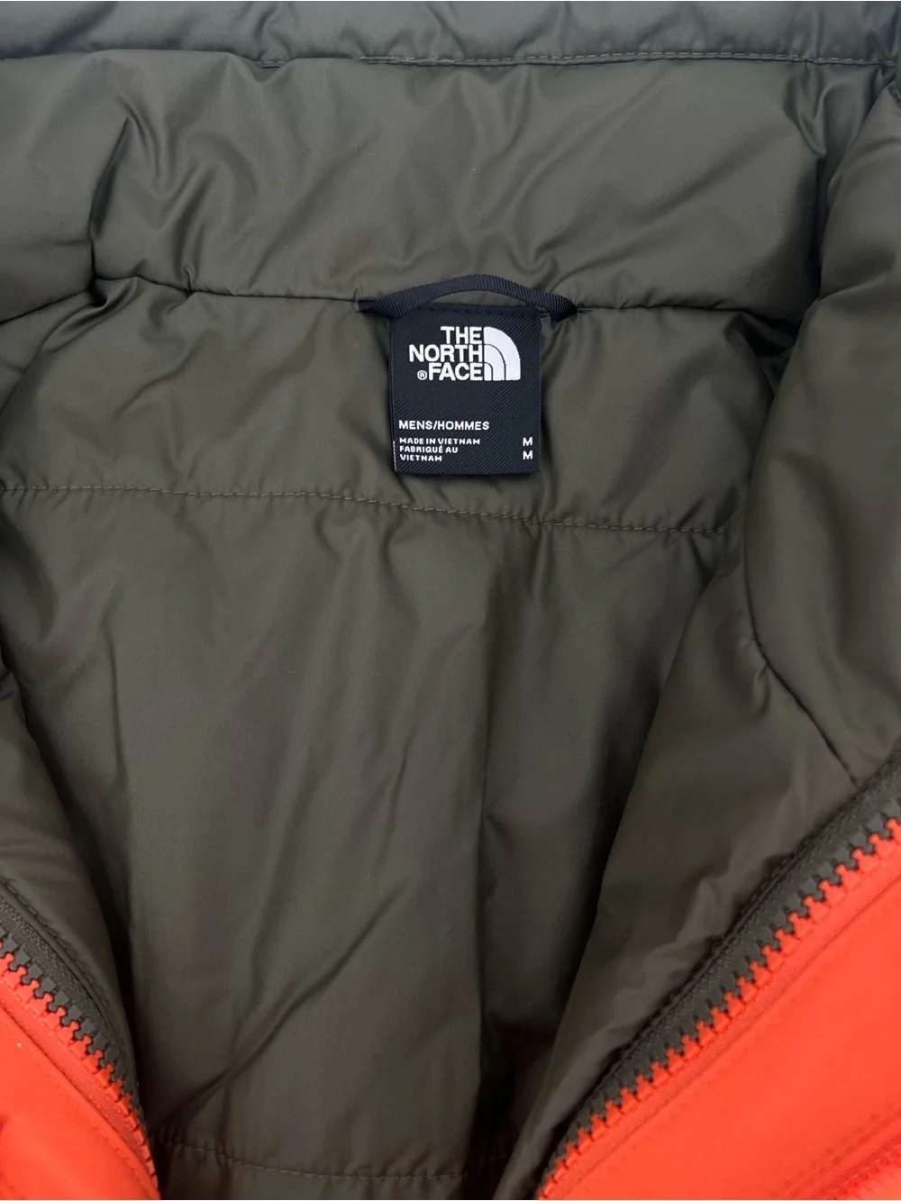 The North Face Men's Medium Carto Tri-Climate Jacket Parka Burnt Ochre Green